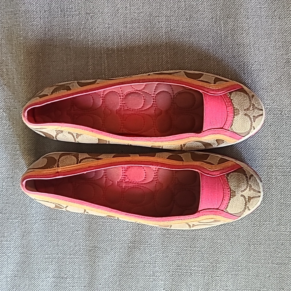 Coach flats, size 7.5